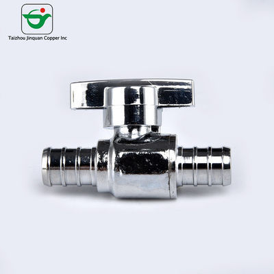 ডিশওয়াশার 3/8''X3/8&quot; FEM ব্রাশড নিকেল অ্যাঙ্গেল স্টপ ভালভ